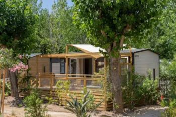 Mietunterkunft - Cottage Provencal 2 Zimmer 2 Badezimmer Klimatisiert Premium - Camping Sandaya Riviera d'Azur