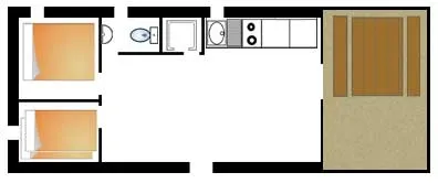 Chalet Poisson : 3 Chambres,