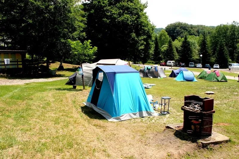Standplaats + auto + tent/caravan