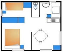 Chalet Arbre 2 bedrooms / Sunday-Sunday