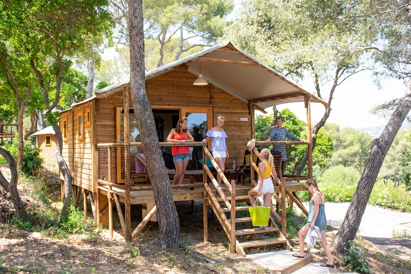 Location - Cabane Lodge 2 Chambres - Camp du Domaine