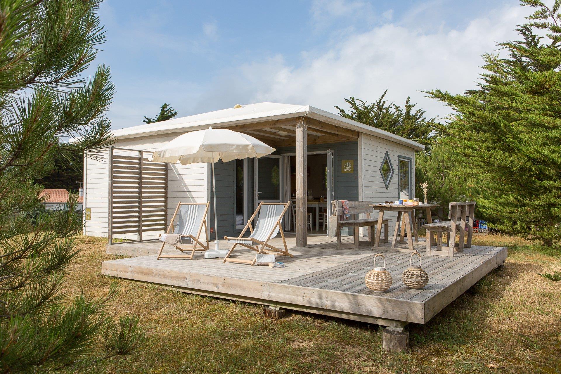 Location - Cottage - 3 Chambres **** - Camping Sandaya Domaine Le Midi