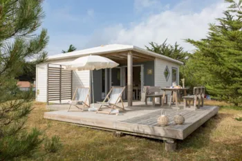 Mietunterkunft - Chalet - 3 Schlafzimmer **** - Camping Sandaya Domaine le  Midi