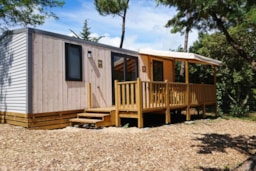Mietunterkunft - Cottage - 2 Schlafzimmer *** - Camping Sandaya Domaine le  Midi