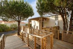 Alojamiento - Cottage Adaptado Para Discapacitados - 2 Habitaciones *** - Camping Sandaya Domaine le  Midi