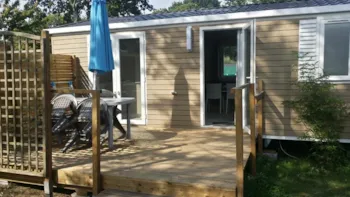 Mietunterkunft - Mobilheim Riviera Ven Mit Terrasse - Camping Les Parcs