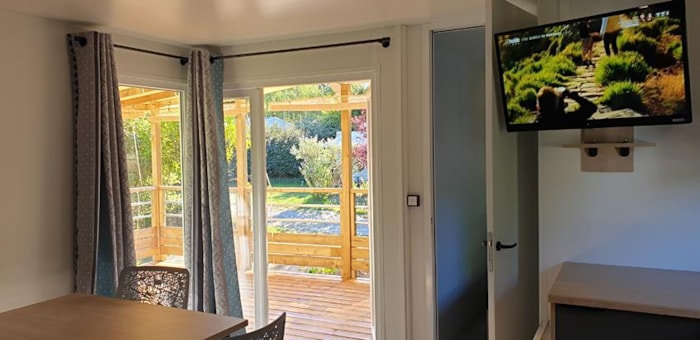 Lodge Premium Avec Terrasse Couverte