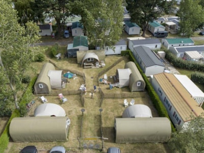 Tent Coco Sweet 16m²  2 rooms
