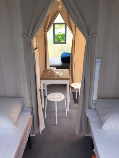 Tent Coco Sweet 16m²  2 rooms