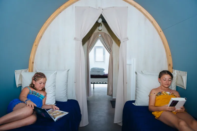 C- Tente Lodge Coco 2 Chambres 16M²