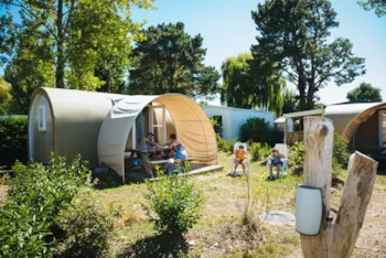 Mietunterkunft - Zelt Coco Sweet 16M²  2 Zimmer - Chadotel La Trévillière