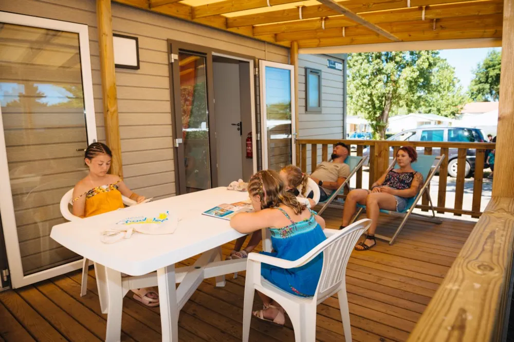 Location - C- Mobil-Home Caraïbes - 2 Chambres - Chadotel La Trévillière