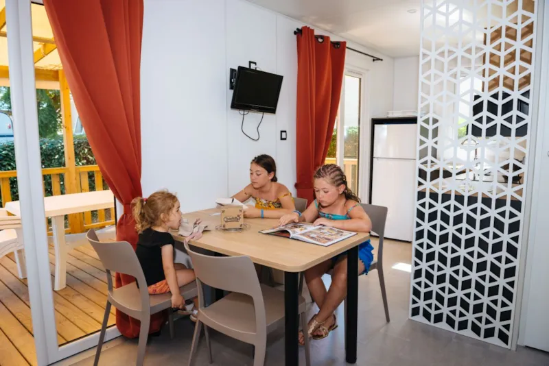 C- Mobil-Home Caraïbes Climatisé 2 Chambres