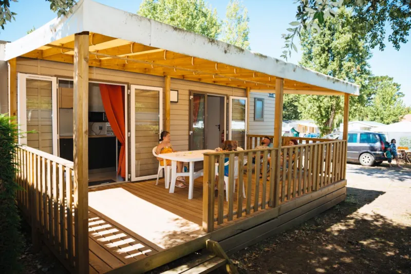 C- Mobil-Home Caraïbes Climatisé 2 Chambres