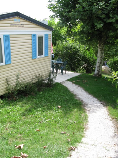 Mobilhome 1 bedroom with sanitary facilities  ASTRIA 17,3 m² — 2