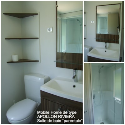 Mobile home 3 bedrooms - 2 bathrooms APOLLON RIVIERA 40 m²  - covered terrace of 18 m² — 8