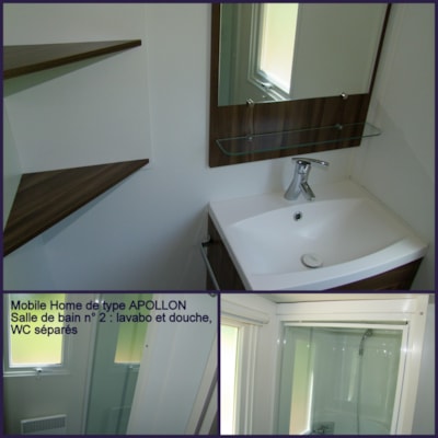 Mobile home 3 bedrooms - 2 bathrooms APOLLON RIVIERA 40 m²  - covered terrace of 18 m² — 9