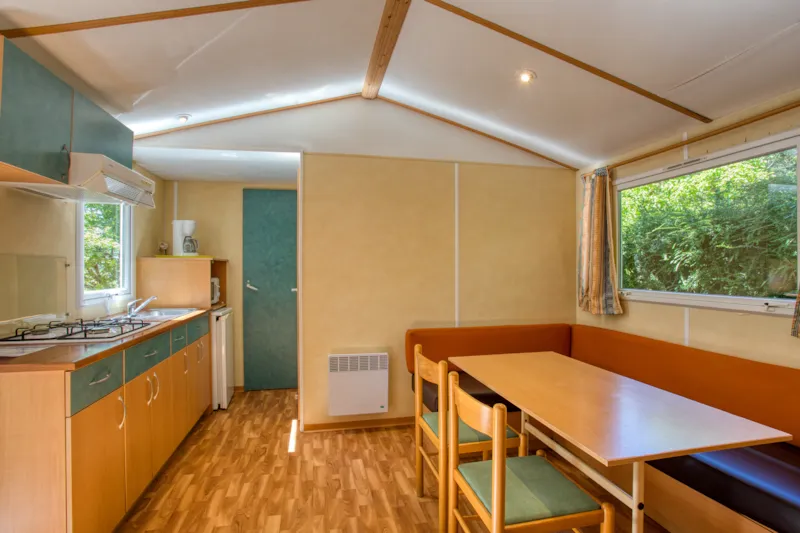 Mobile Home 2 Chambres 5 Couchages Avec Sanitaires - 23 À 29 M²