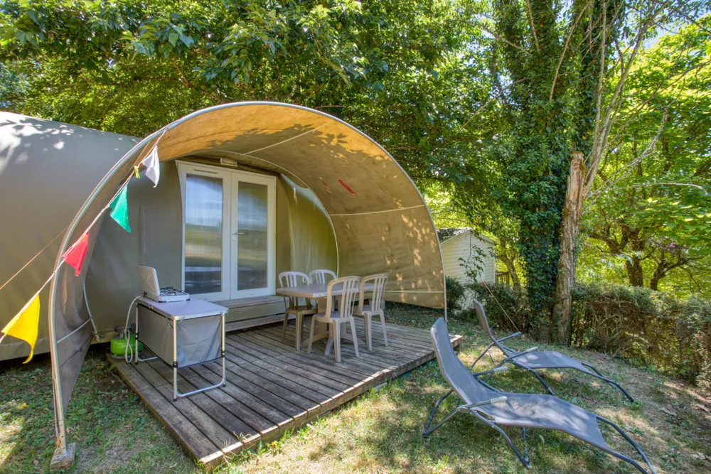 Location - Insolite Coco Sweet 16.75 M² (2 Chambres - Sans Sanitaires) - CAMPING LA BASTIDE