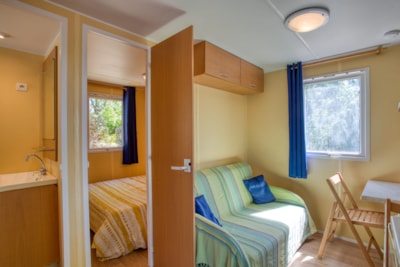 Mobilhome 1 bedroom with sanitary facilities  ASTRIA 17,3 m²