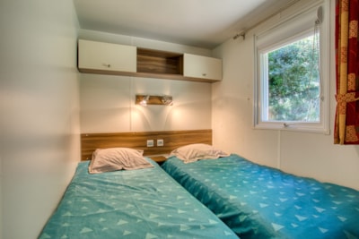 Mobile home 3 bedrooms - 2 bathrooms APOLLON RIVIERA 40 m²  - covered terrace of 18 m²