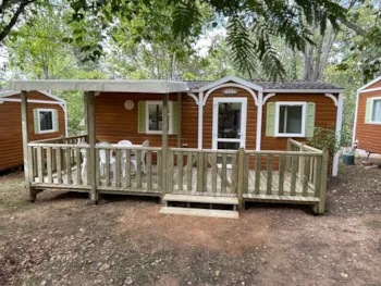 Mietunterkunft - Mobil Home Irm  2 Schlafzimmer - Camping Le Convivial
