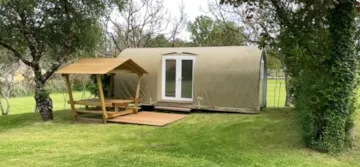 Accommodation - Coco Sweet Furnished Tent - Camping Le Convivial