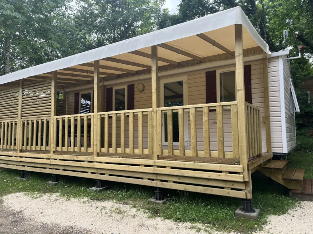 Location - Mobil Home Climatisé - Camping Le Convivial