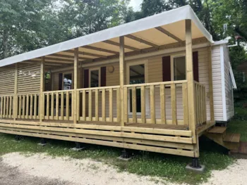 Mietunterkunft - Mobil Home Climatisé - Camping Le Convivial