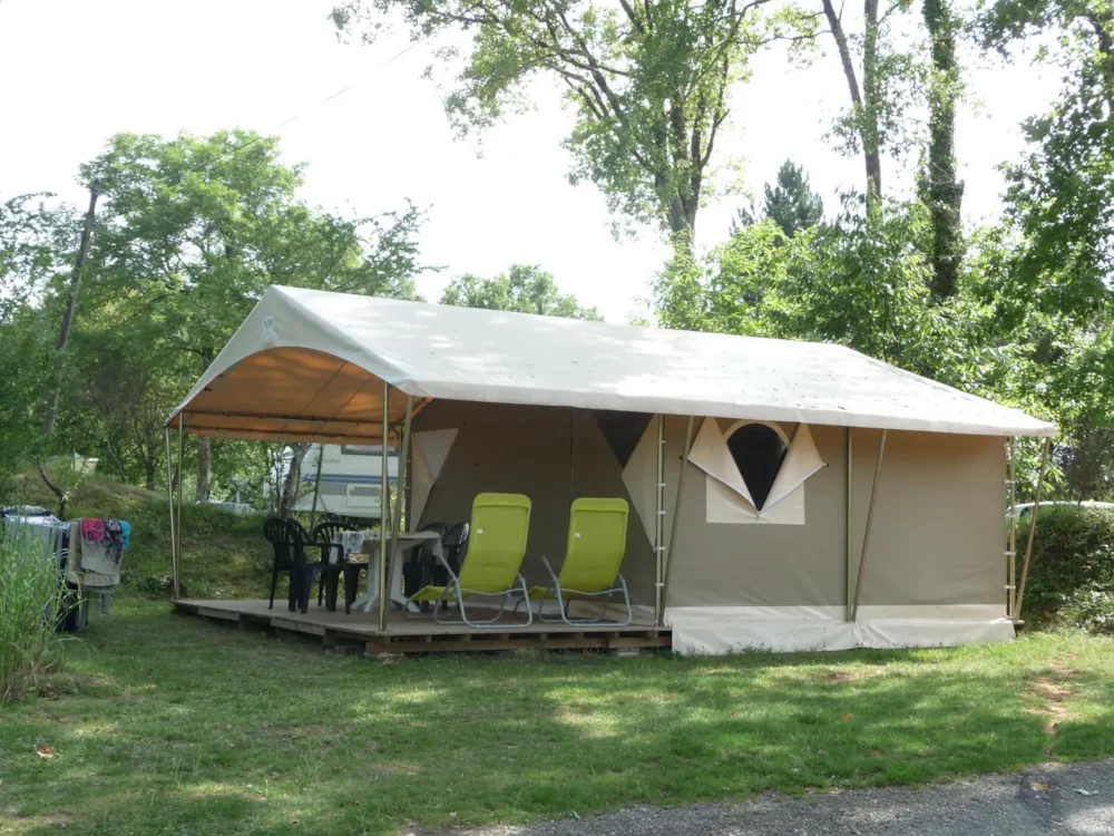 Location - Tente Lodge Canada 5 - CAMPING LA FAGE