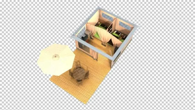 Tente Lodge Caraïbes 4