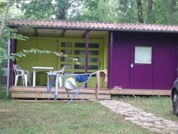 Mietunterkunft - Eco Chalets 4 - CAMPING LA FAGE