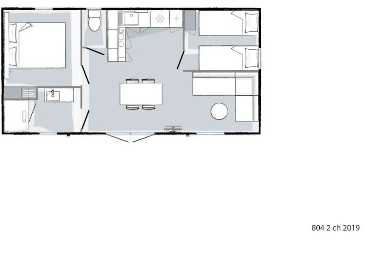 Confort Ohara 804 2Ch Avec Climatisation