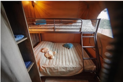 Kenya tent with bathroom