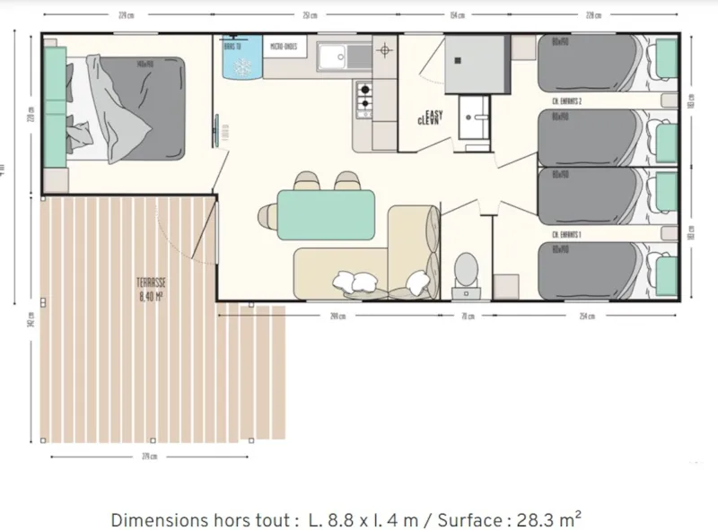 Irm Confort Loggia 3 Ch Avec Climatisation
