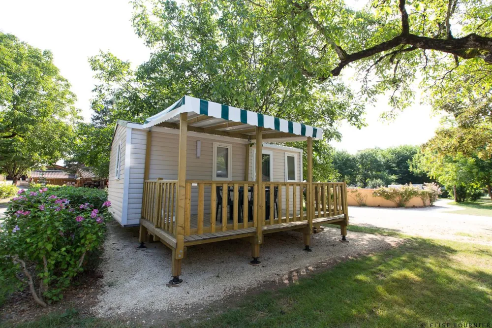 Alojamiento - Mobil Home B 21M² - 2 Dormitorios - Terraza Semi-Cubierta - Camping Le Perpetuum