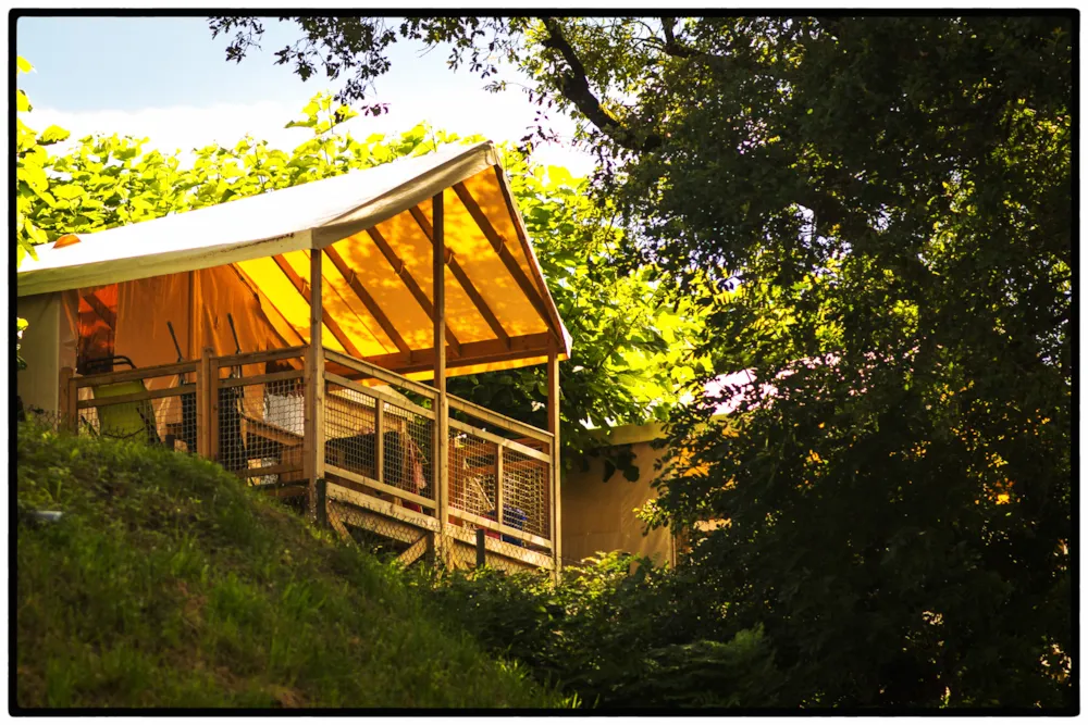 Eco lodges with panoramic view
