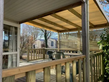 Mietunterkunft - O'hara Confort- 2 Chambres - 24,5 M2 (+ Terrasse Semi Couverte De 18 M2) 4 Personnes - Camping Le Bosquet