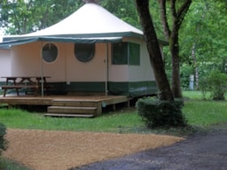 Accommodation - Canvas Bungalow Kiwi - Camping les Cinq Châteaux
