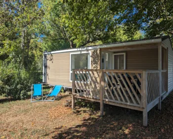 Mietunterkunft - Mobilheim - Camping les Cinq Châteaux