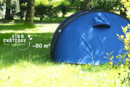 Kampeerplaats(en) - Natuurpakket - Camping les Cinq Châteaux