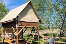 Kampeerplaats(en) - Bivak - Camping les Cinq Châteaux