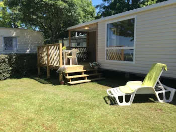 Mietunterkunft - Mobilheim Loggia 2 Schlafzimmer Terrasse - - Camping Le Daguet