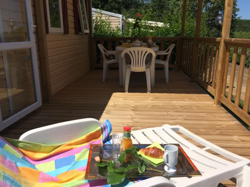 Mobil-Home Panorama 2 Chambres + Terrasse -