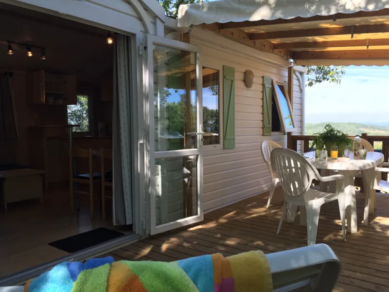 Mobil-Home Bali 1 - 2 Chambres + Terrasse -