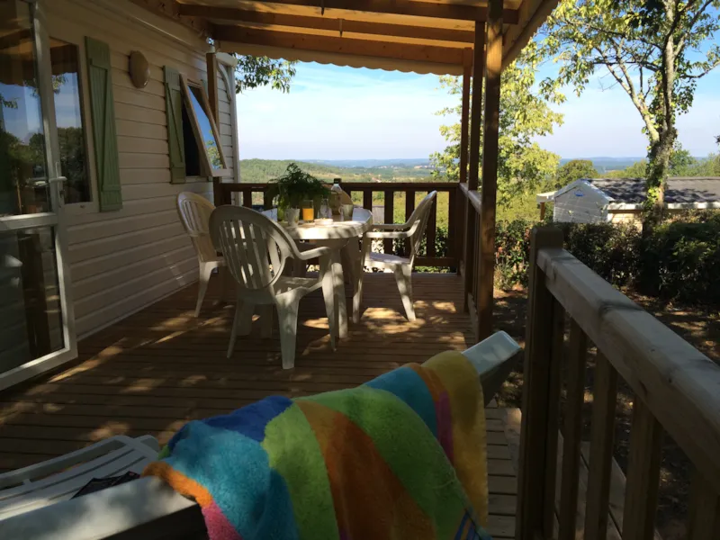 Mobil-Home Bali 1 - 2 Chambres + Terrasse -