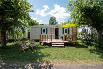 Location - Mobilhome 26 Irm 2 Chambres 26 M2 - Camping Le Garrit