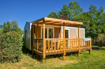 Accommodation - Mobilhome 26M2 Terrasse Semi-Couverte - Camping Le Garrit
