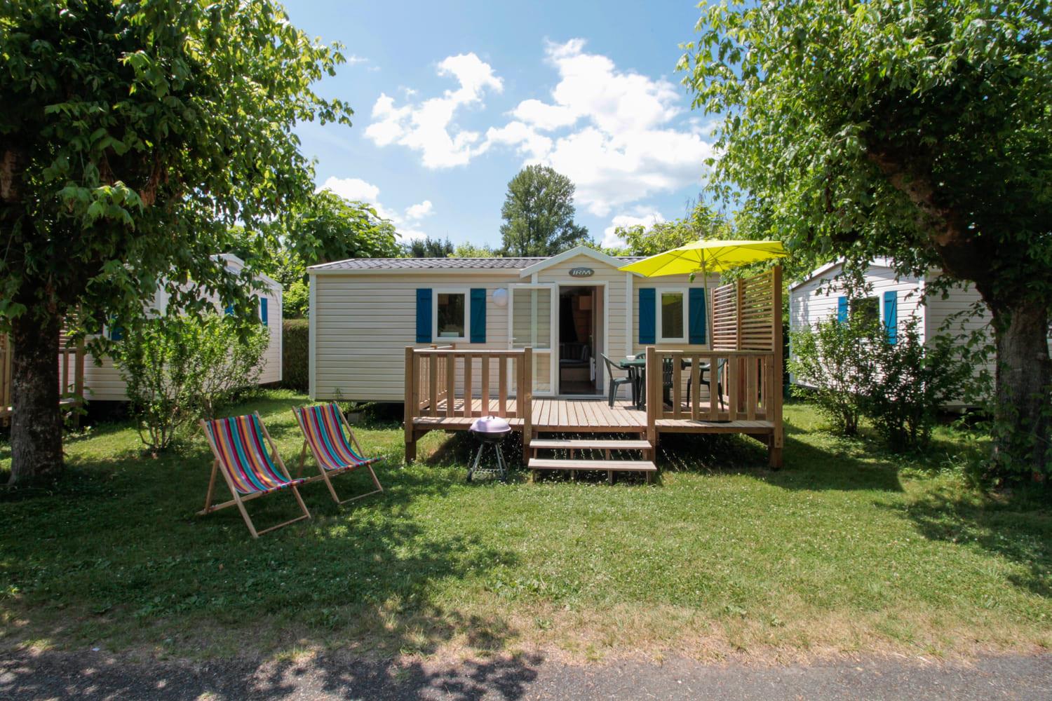 Accommodation - Mobile Home Irm Mercure 27 - Camping Le Garrit