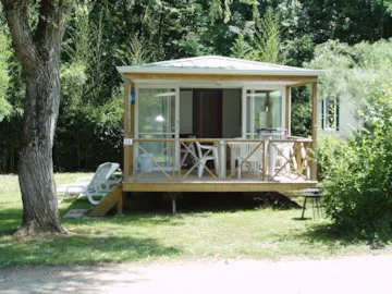 Location - Mobile-Home Riviera - 24M² - 2 Chambres - Camping Vagues Océanes - Les Granges 